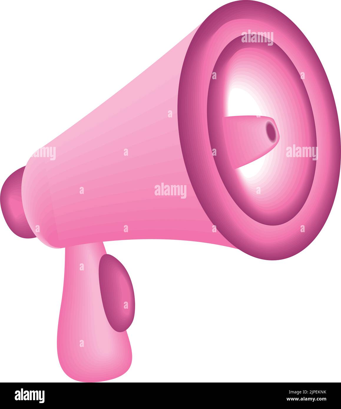 pink megaphone icon Stock Vector Image & Art Alamy