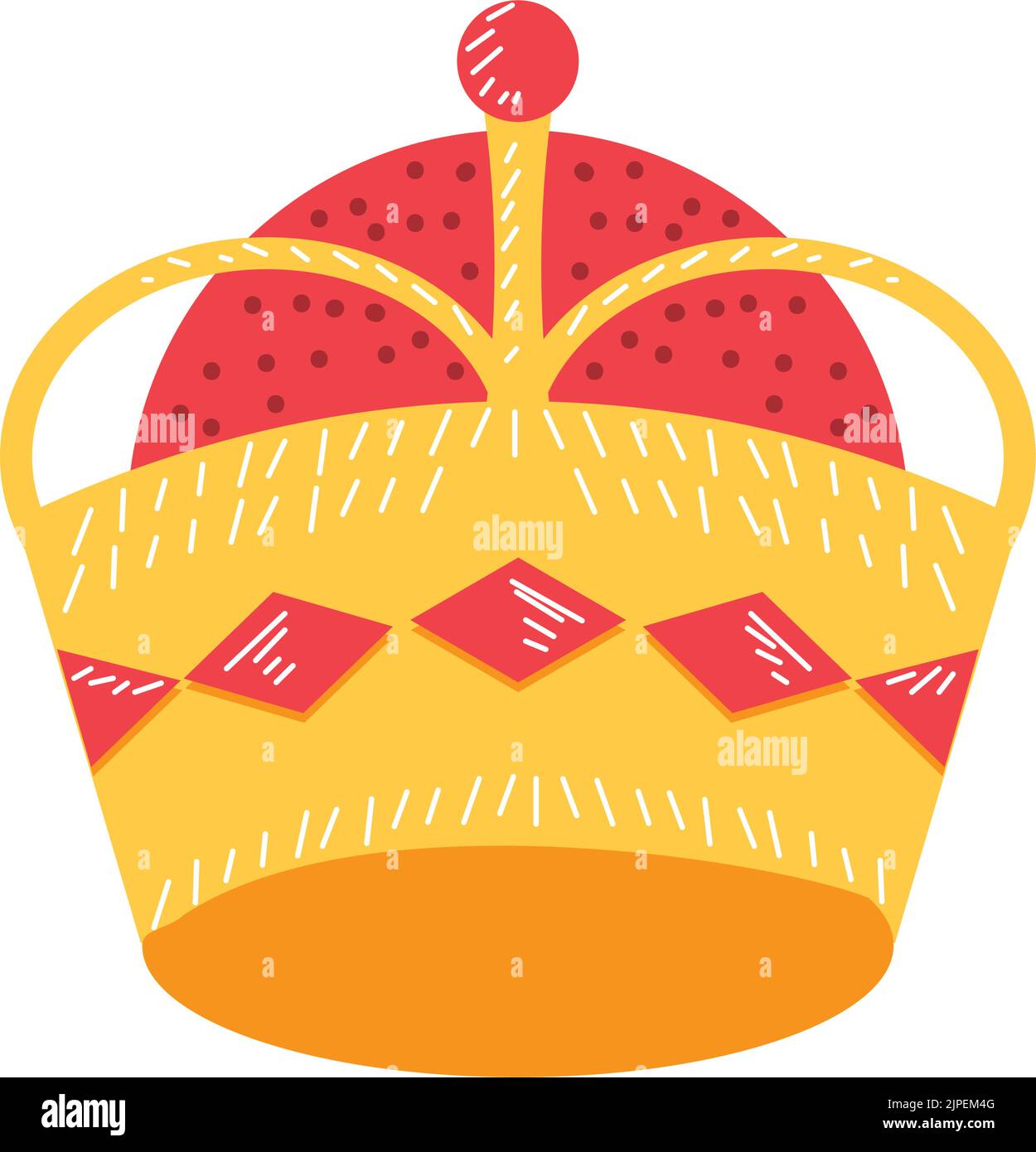 monarch gold crown Stock Vector Image & Art - Alamy