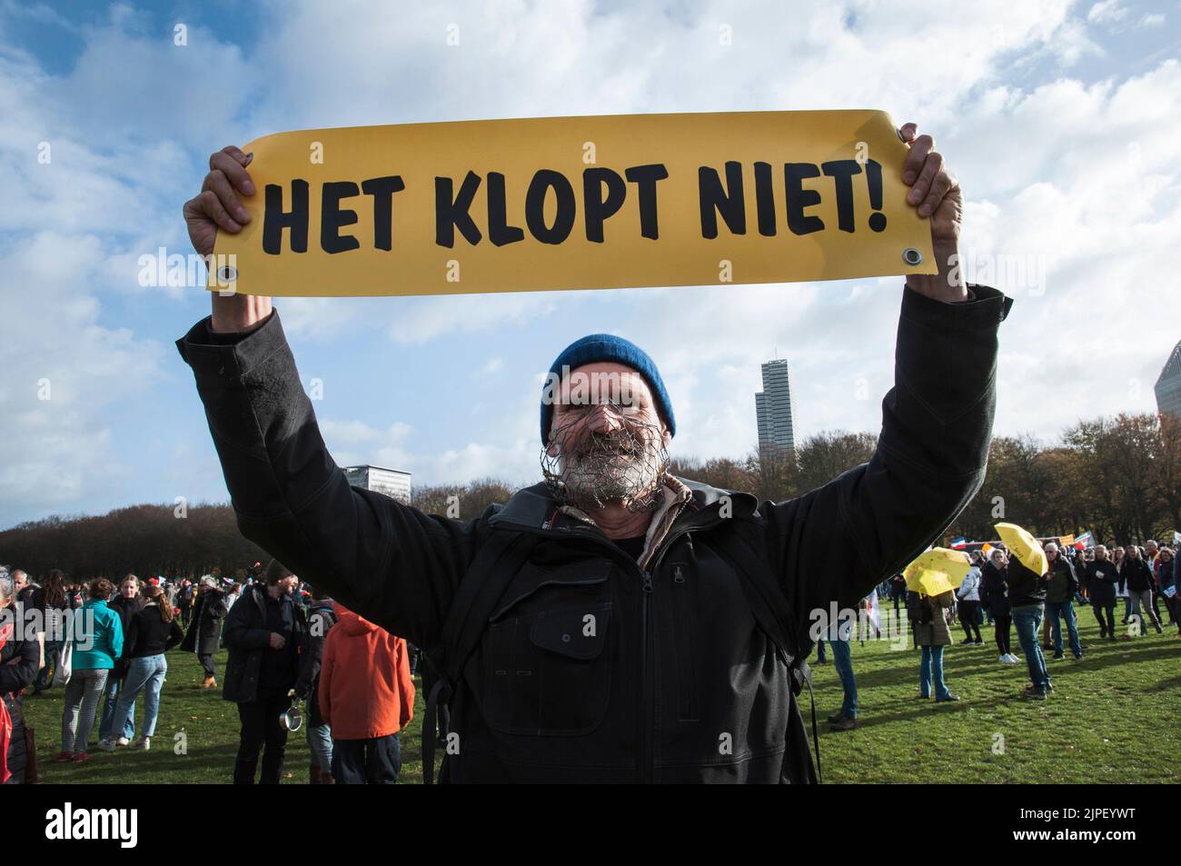 07112021 The Hague,The Netherlands.Anti corona measures protest.Over 20.000 people gathered at 07112021 The Hague,The Netherlands.Anti corona measures protest.Over 20.000 people gathered at