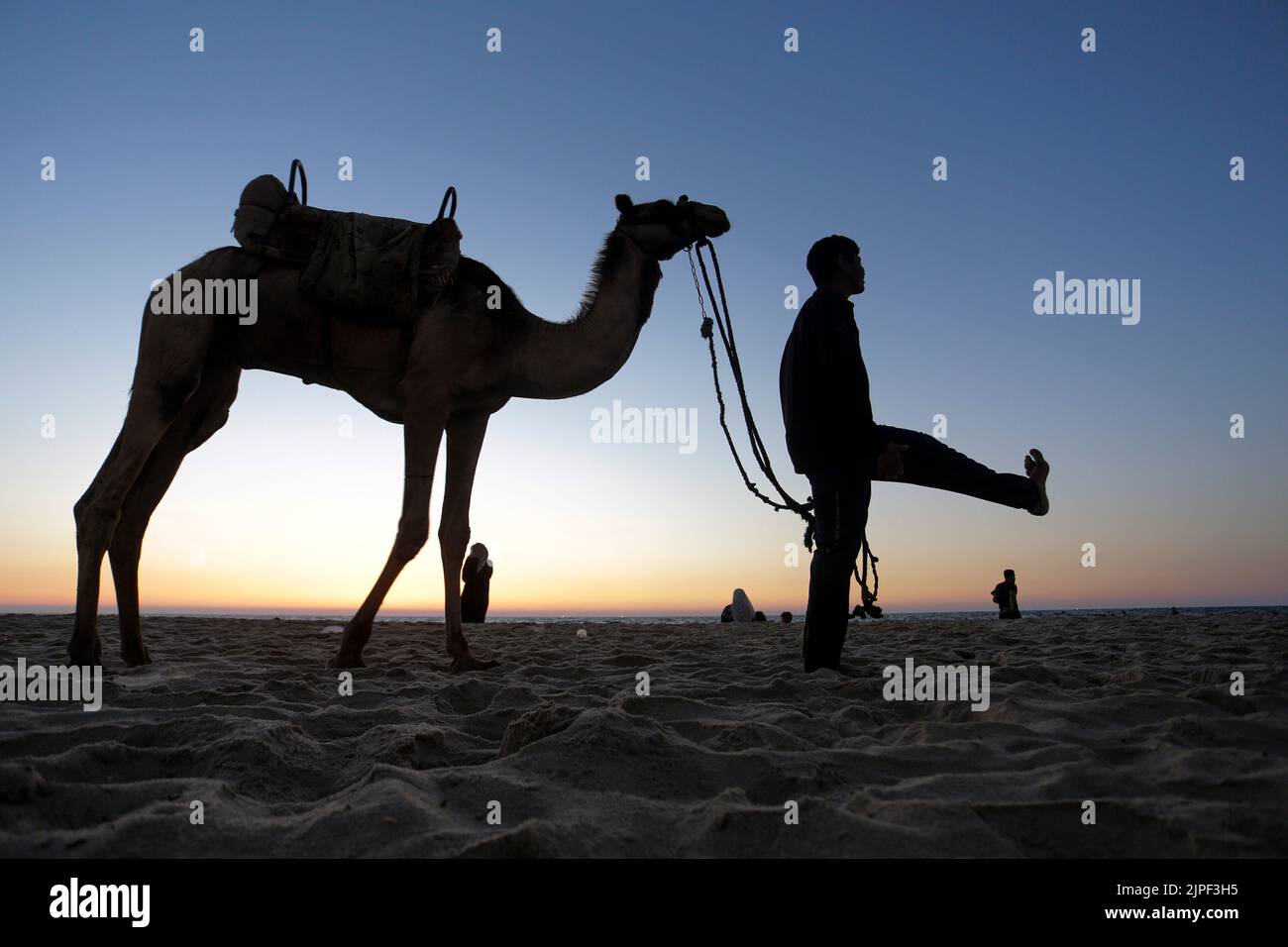 August 17, 2022, Gaza City, The Gaza Strip, Palestine: A Palestinian ...