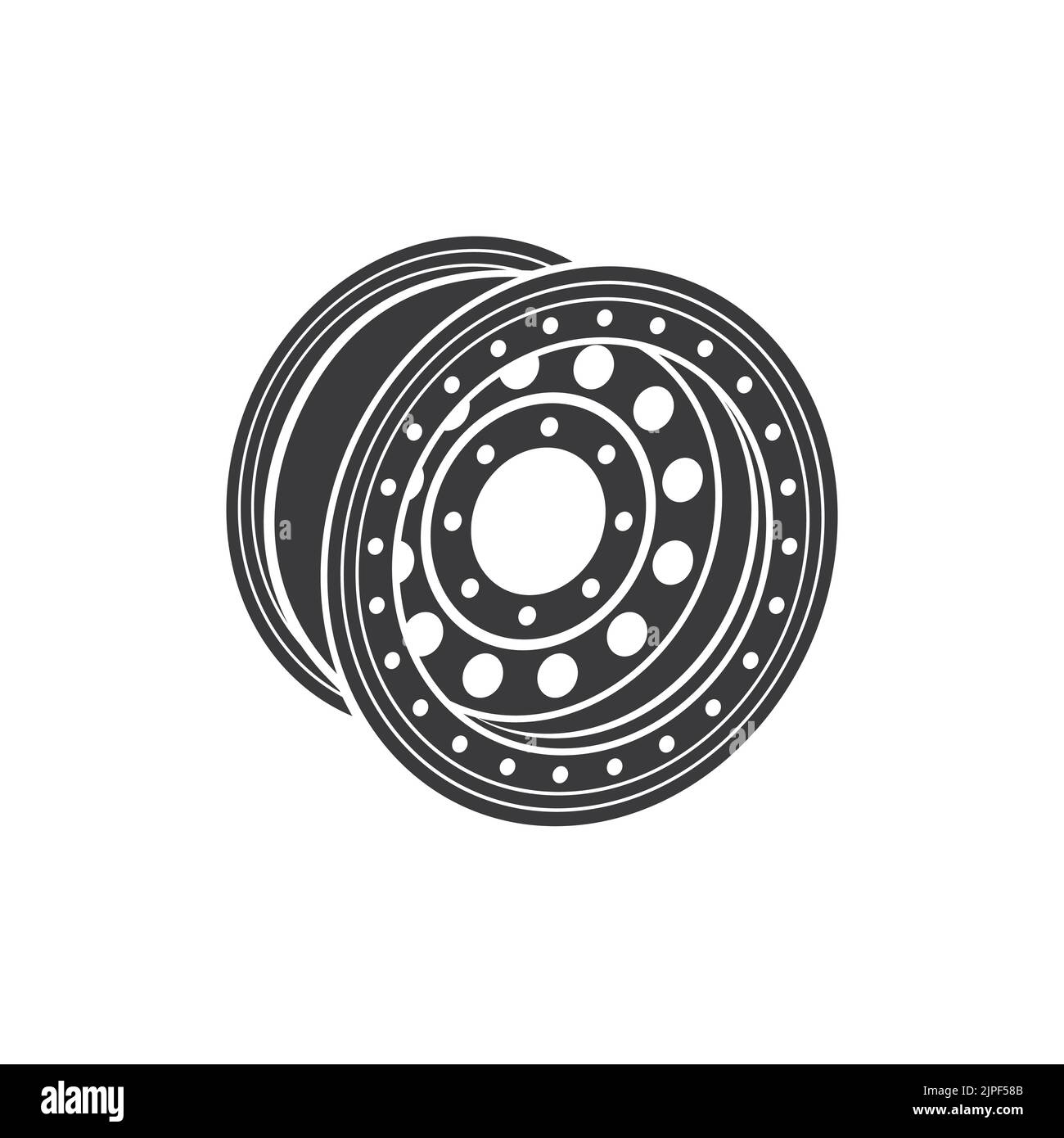 Motorcycle brake disc Stock Vector Images Alamy