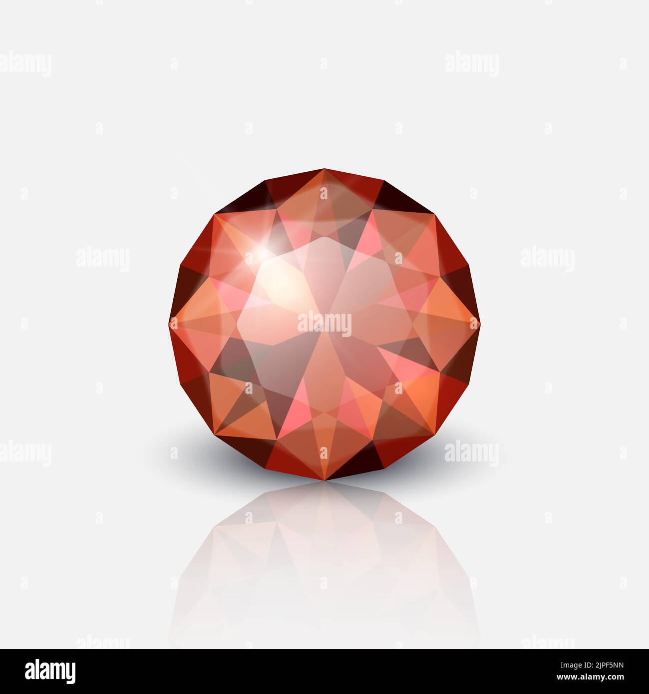 Vector 3d Realistic Transparent Gemstone, Diamond, Crystal, Rhinestone ...