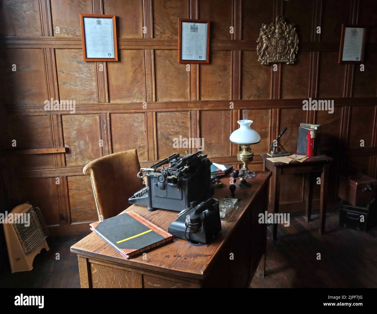 HP Bulmer boardroom, as it was in 1920s, Hereford city, Herefordshire, England, UK Stock Photo