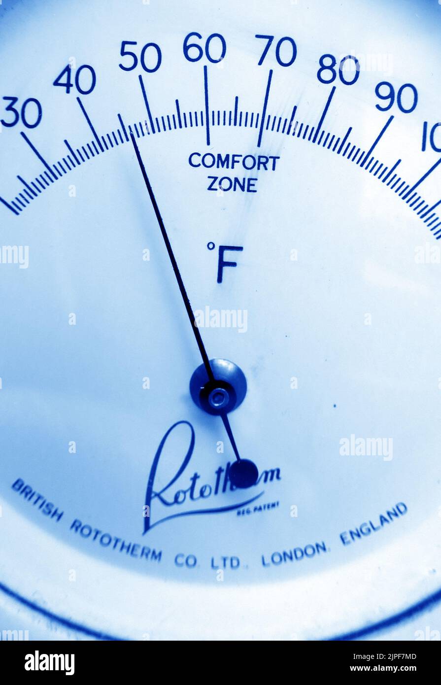 Effects on domestic households, increasing energy costs and onset of colder winter weather, UK Stock Photo