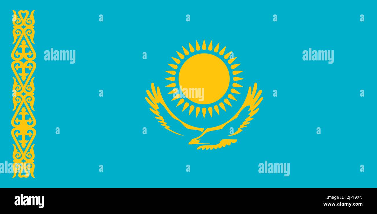 kazakhstan-flag-background-illustration-large-file-blue-yellow-bird
