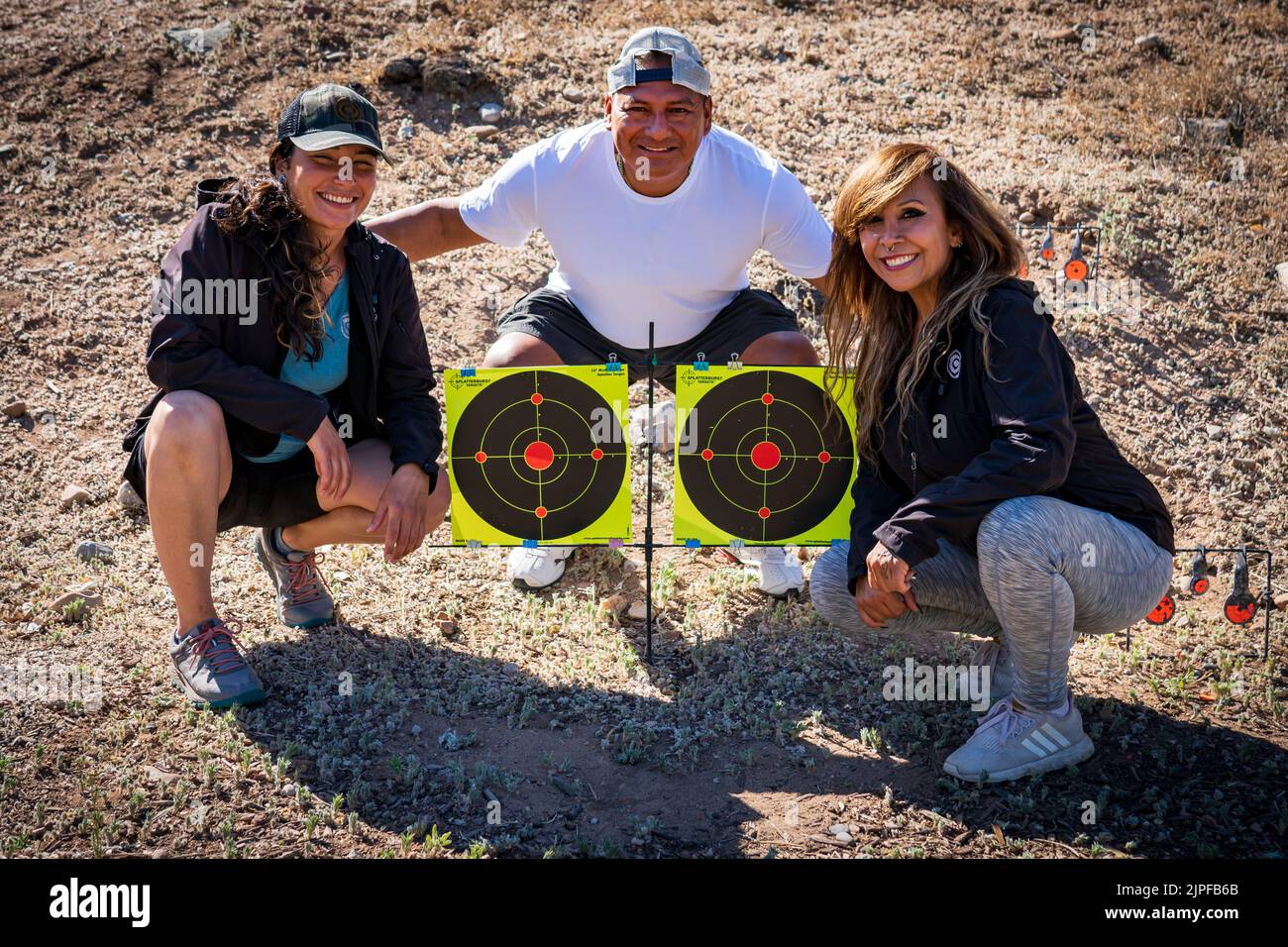 Archery at Ojo Santa Fe Spa Resort Stock Photo Alamy