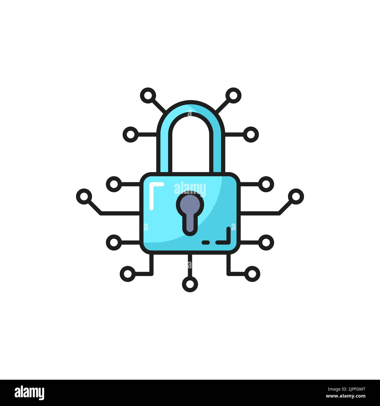 Safety circuit board icon Stock Vector Images - Alamy