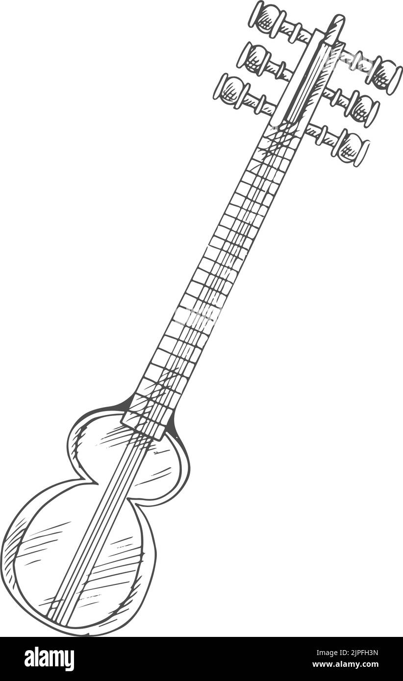 Musical instruments sketch hi-res stock photography and images - Alamy-vachngandaiphat.com.vn