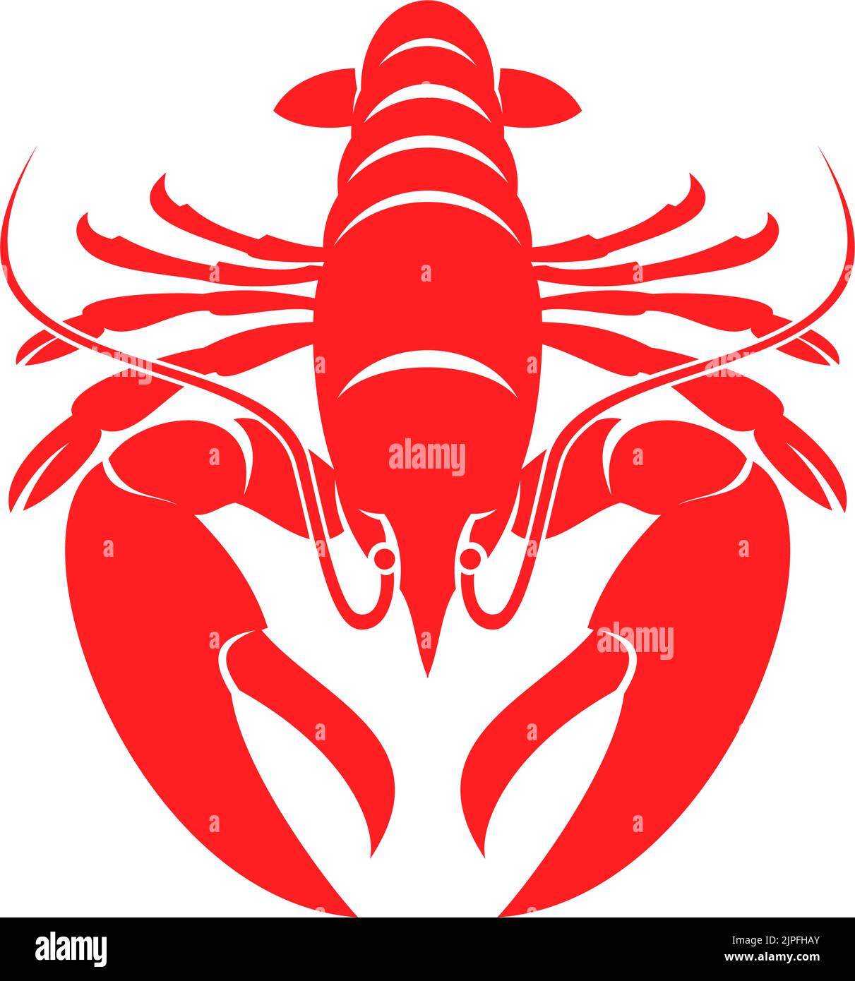 Big red lobster Stock Vector Images Alamy