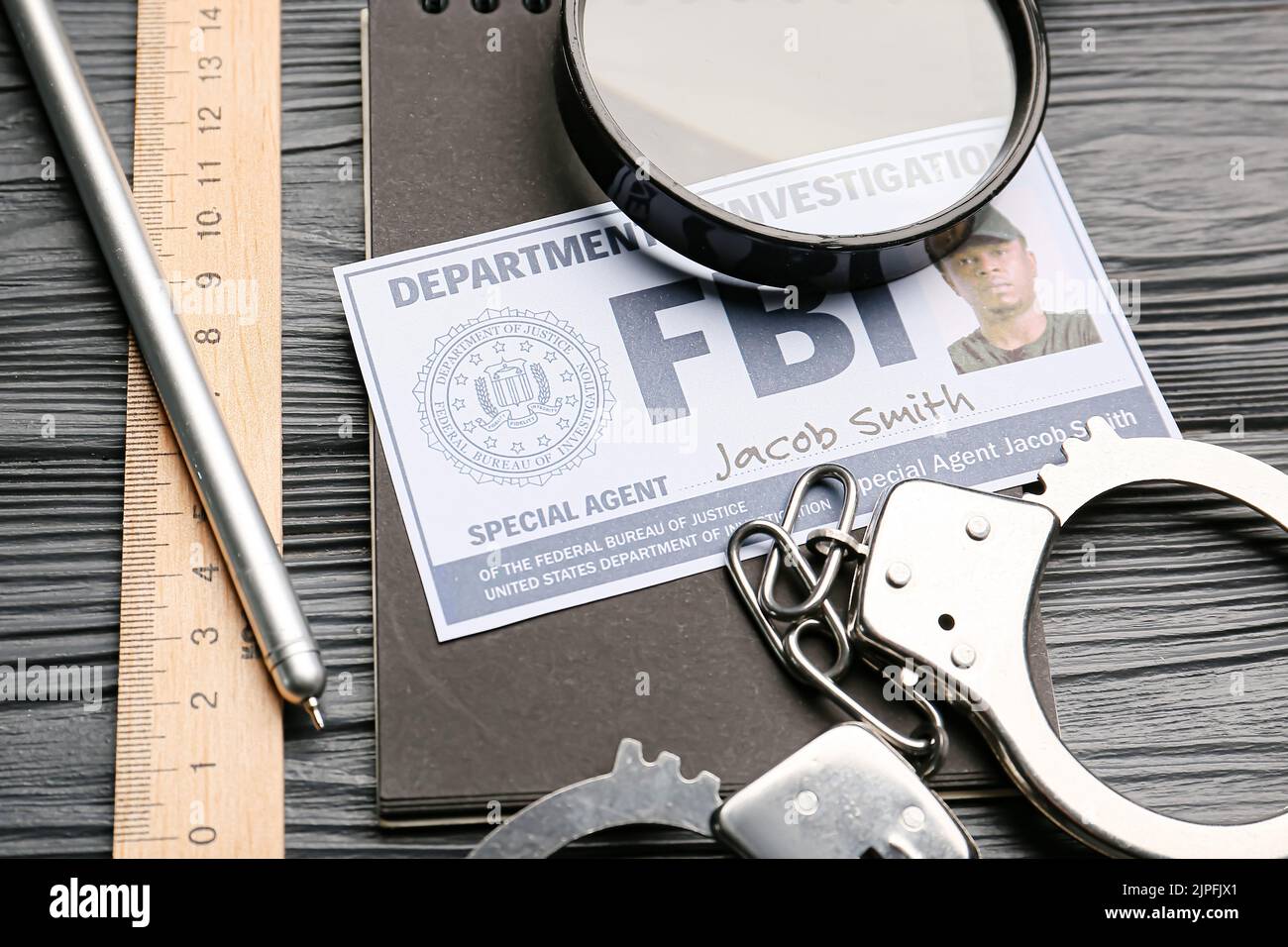 Fbi agent arrest hi-res stock photography and images - Alamy