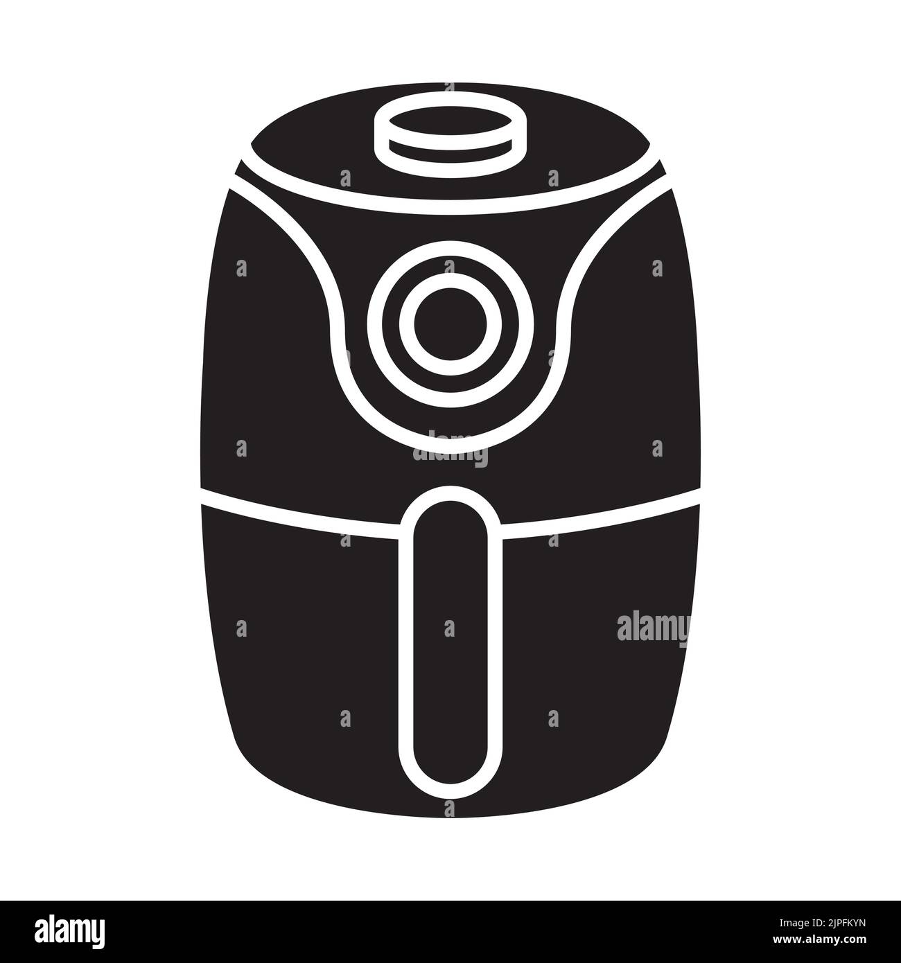cooking air fryer appliance icon vector for graphic design, logo