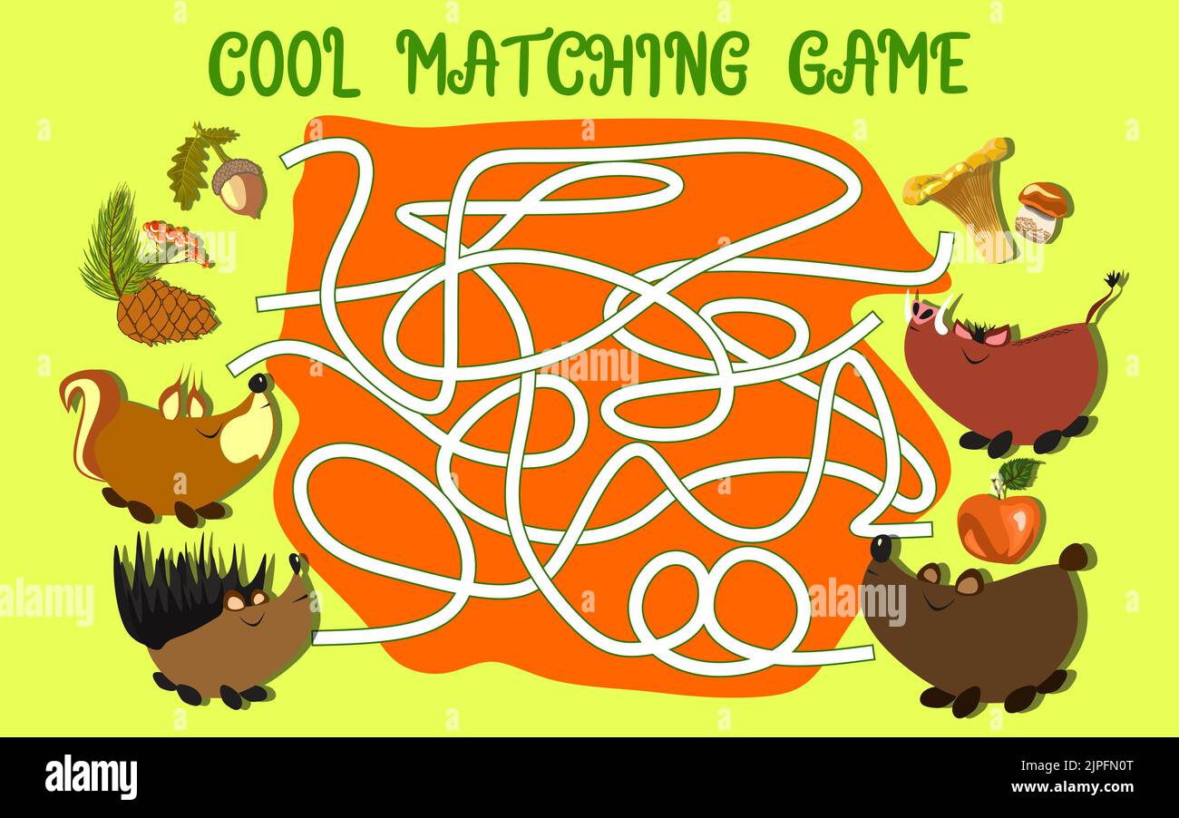 Educatinal game Stock Vector Images - Alamy