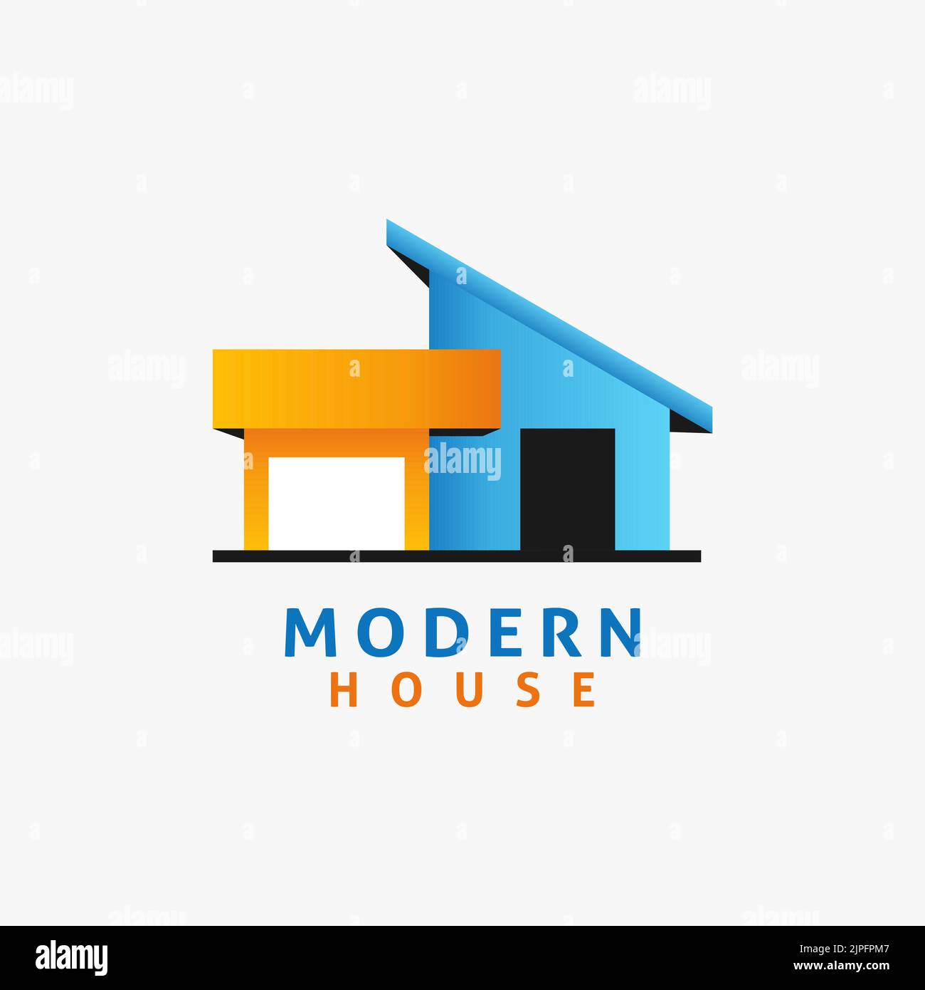 Modern house logo design Stock Vector Image & Art - Alamy
