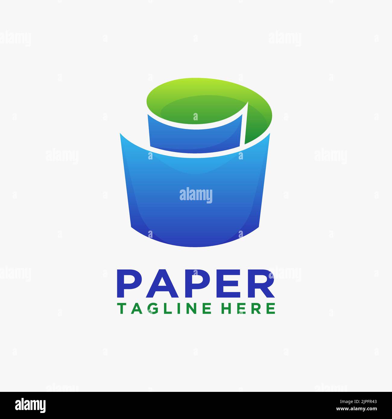 Creative paper logo design Stock Vector Image & Art Alamy
