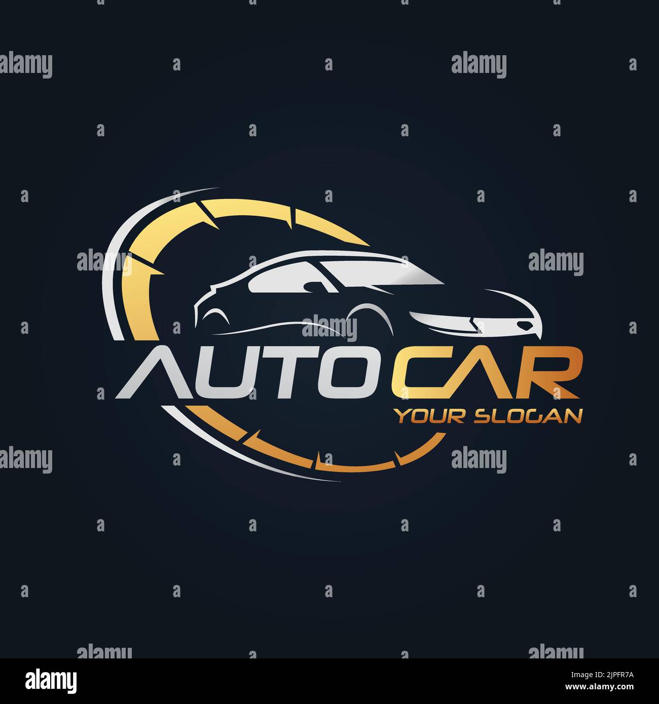 Car Garage Premium Concept Logo Design Stock Vector Image & Art Alamy