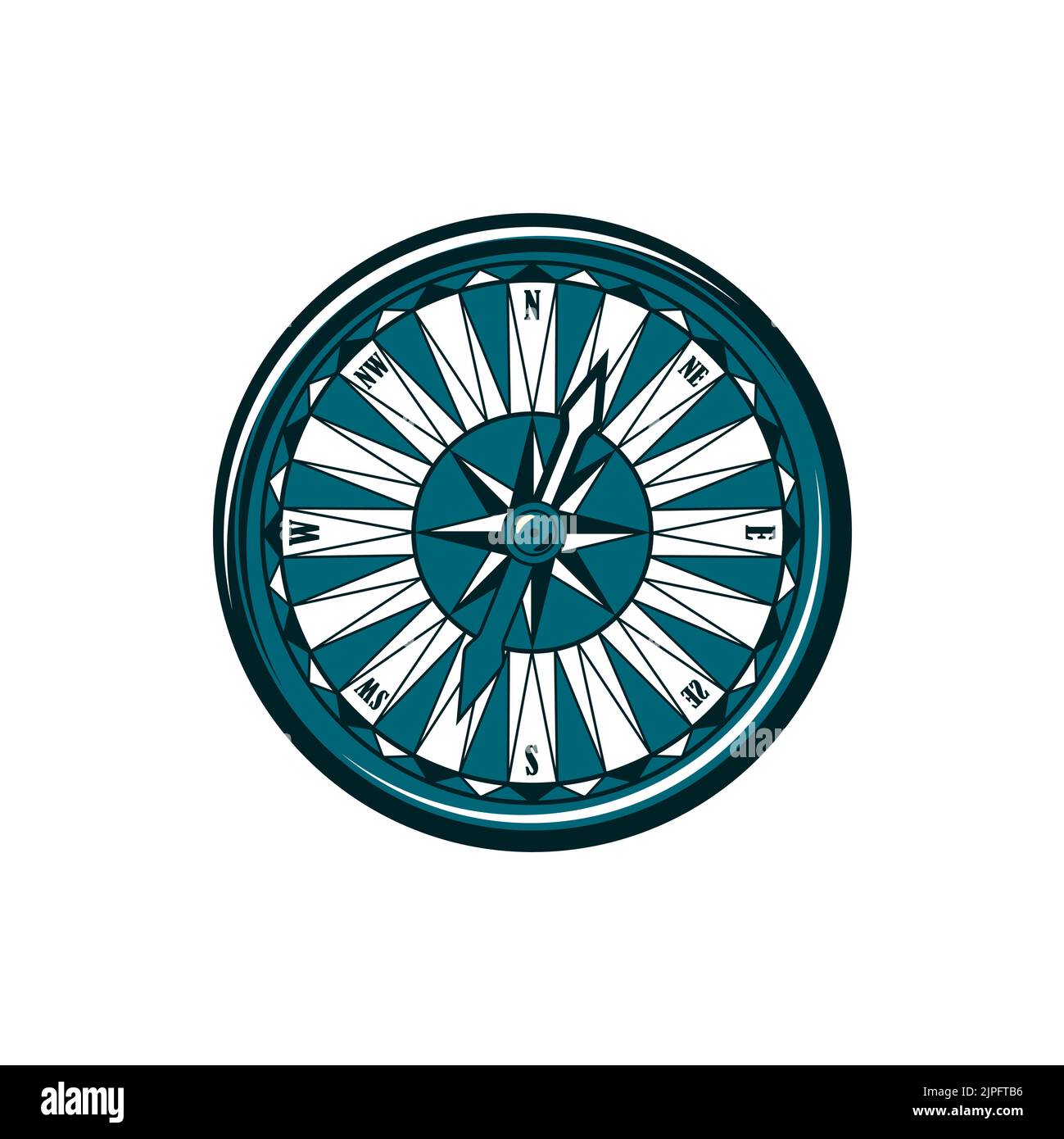 Compass showing direction Stock Vector Images Alamy