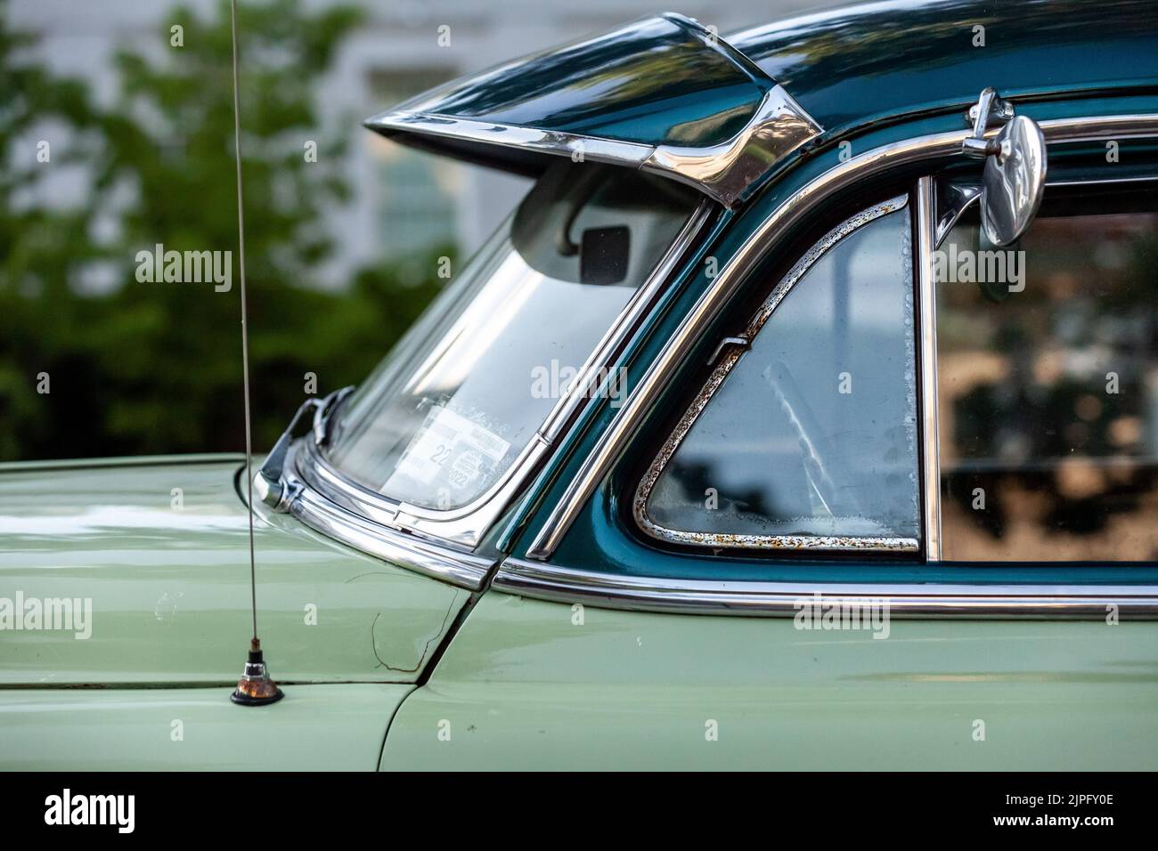 Classic car visor hi-res stock photography and images - Alamy