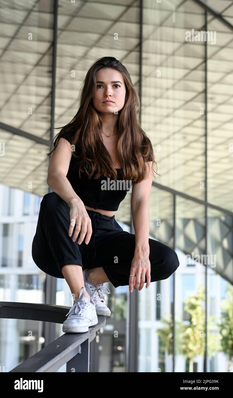 Berlin, Germany. 10th Aug, 2022. Actress Zoe Moore at an exclusive