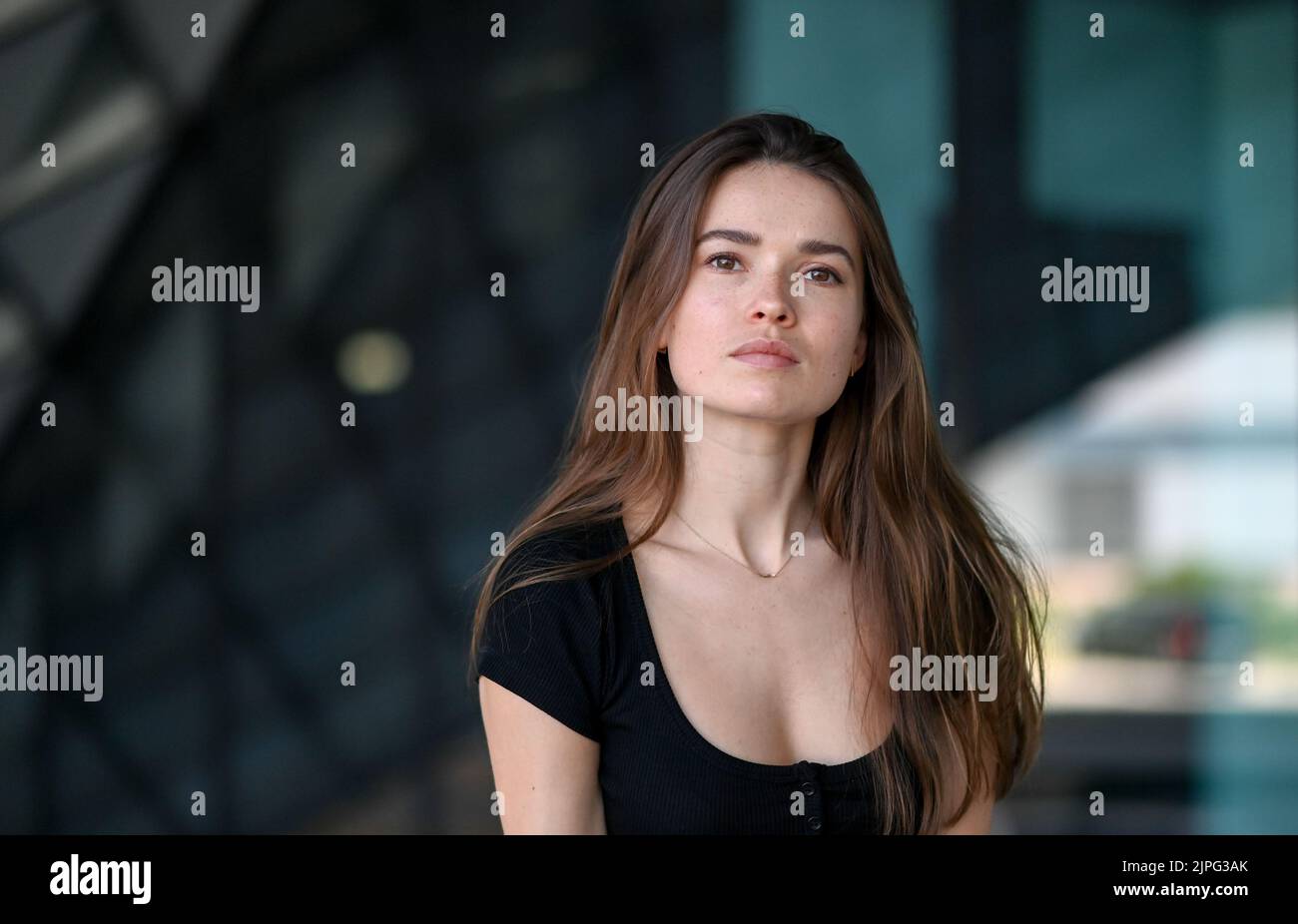 Berlin, Germany. 10th Aug, 2022. Actress Zoe Moore at an exclusive