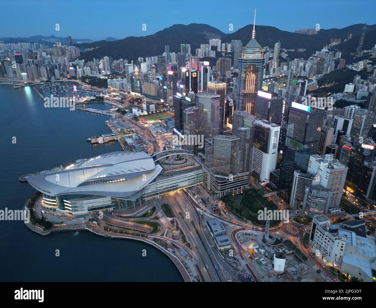 Hong kong aerial hi-res stock photography and images - Alamy