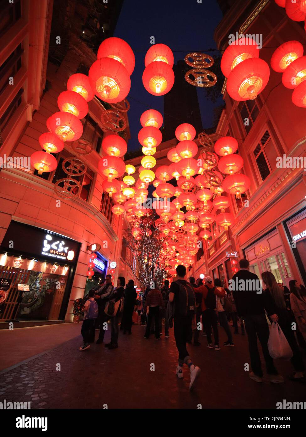 The celebration of the Mid Autumn Festival in Hong Kong Stock Photo Alamy