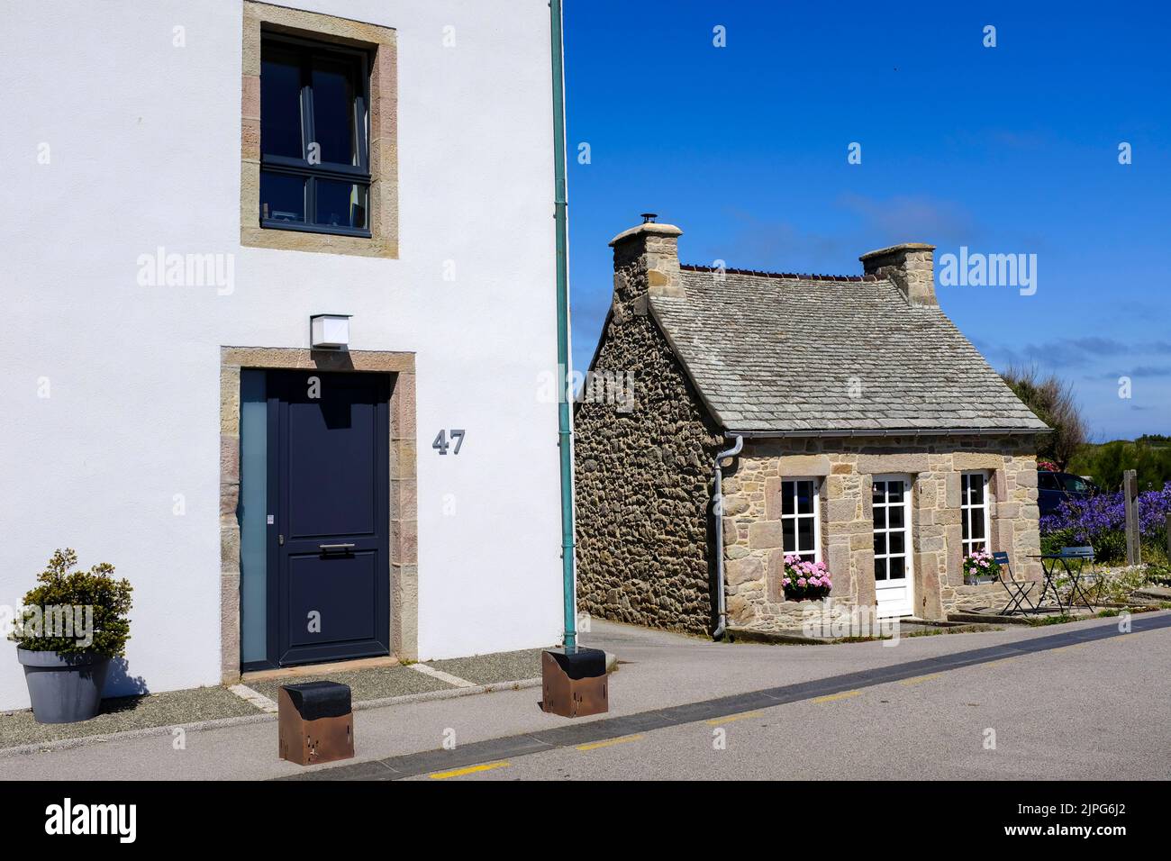 Frankreich, Omonville-la-Rogue, Le Hable, 05.07.2022: kleines ...