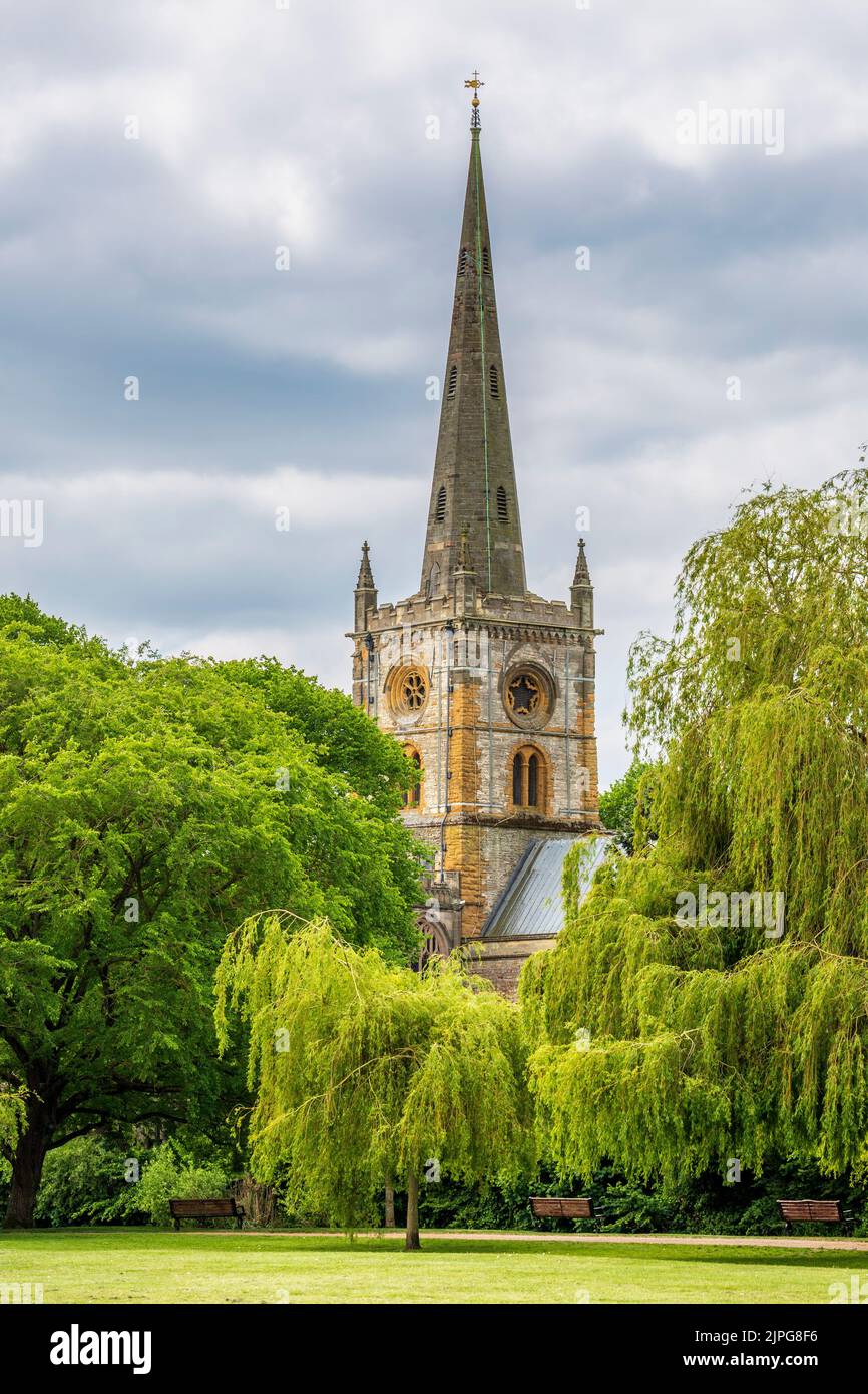 Holy Trinity Church,  Stratford Upon Avon, England Stock Photo