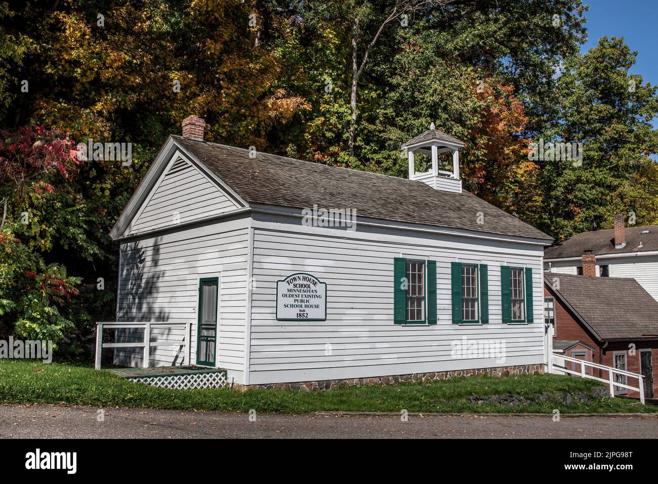 Town House School, Minnesota's oldest existing public schoolhouse built