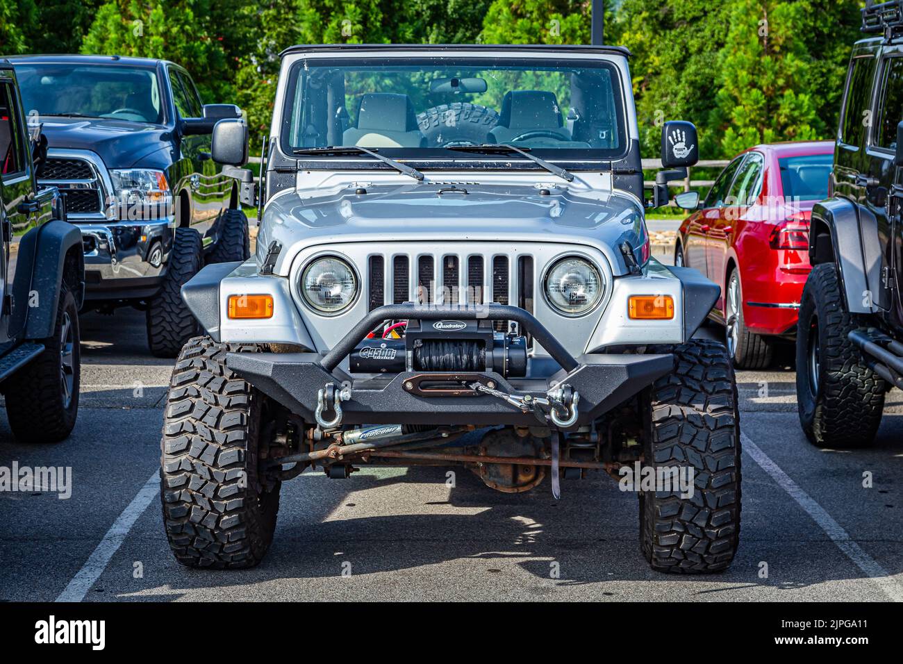 Pigeon TN August 25, 2017 Modified Jeep Wrangler Sport TJ