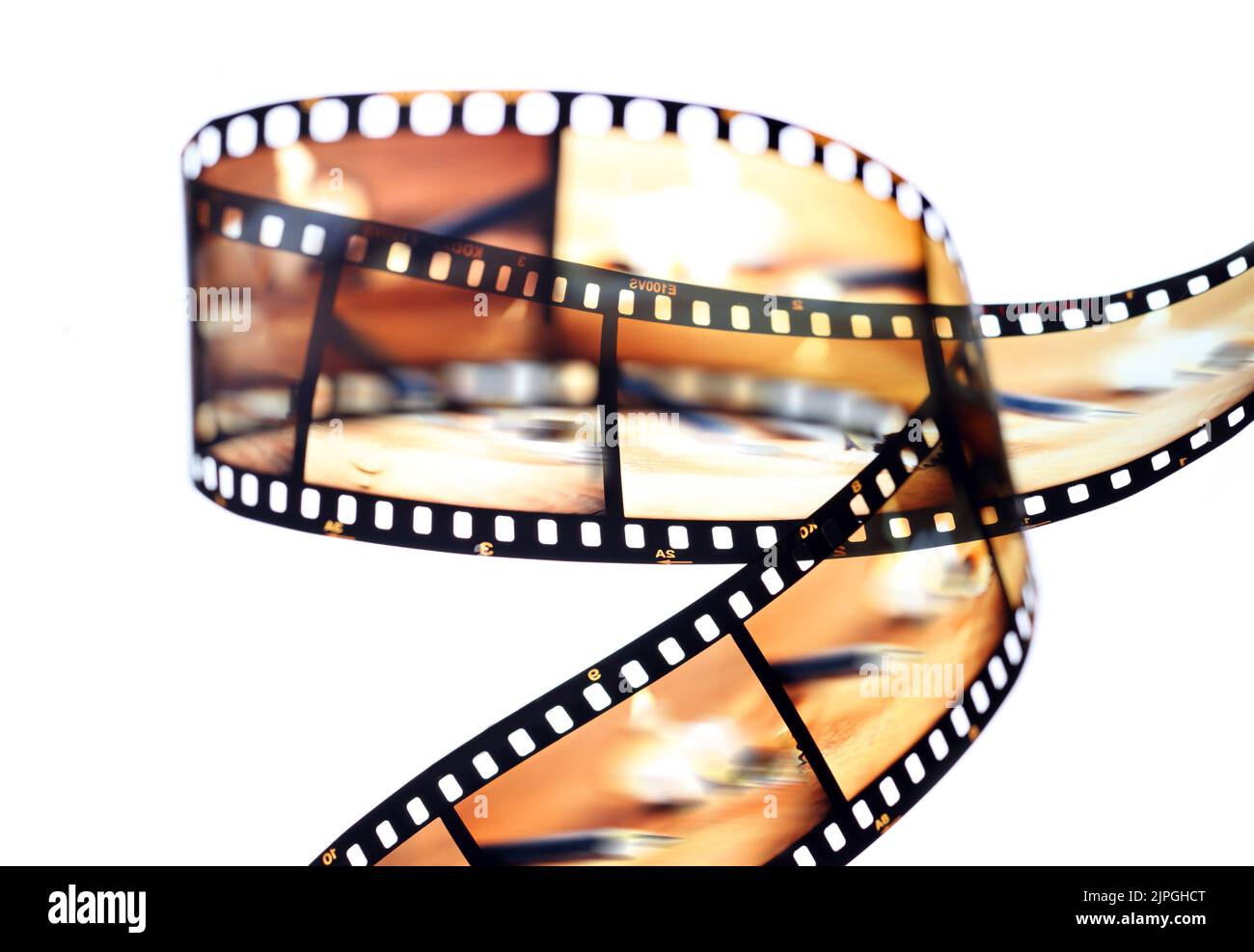 filmstrip, technicolor, 35mmfilm, filmstrips, technicolors Stock