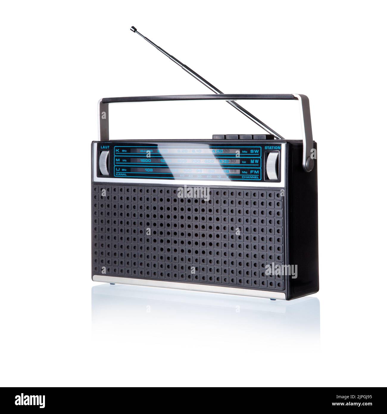 portable radio, portable radios, transistor radio Stock Photo Alamy