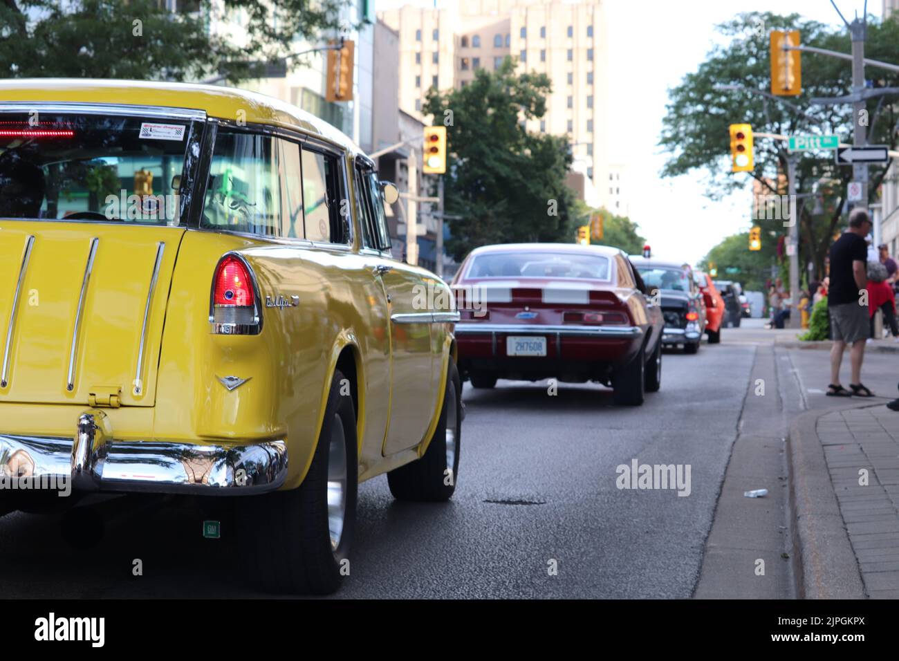 2022 Ouellette Car Cruise Windsor Ontario Stock Photo Alamy