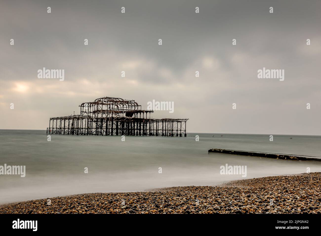Brighton's landmark. An old abandon structure that used to be Brighton ...