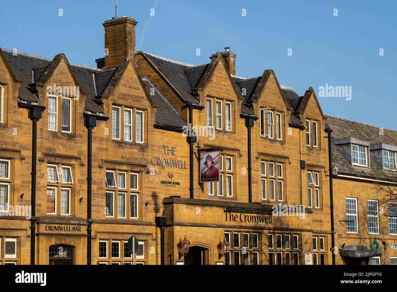 The Cromwell Banbury Oxfordshire Stock Photo Alamy