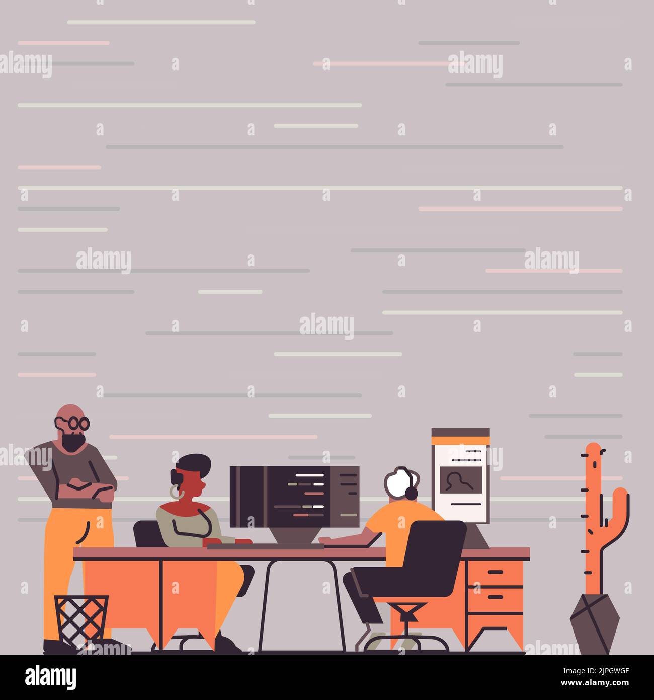 Abstract Online Conference Discussion, Digital Classroom Ideas, Virtual ...