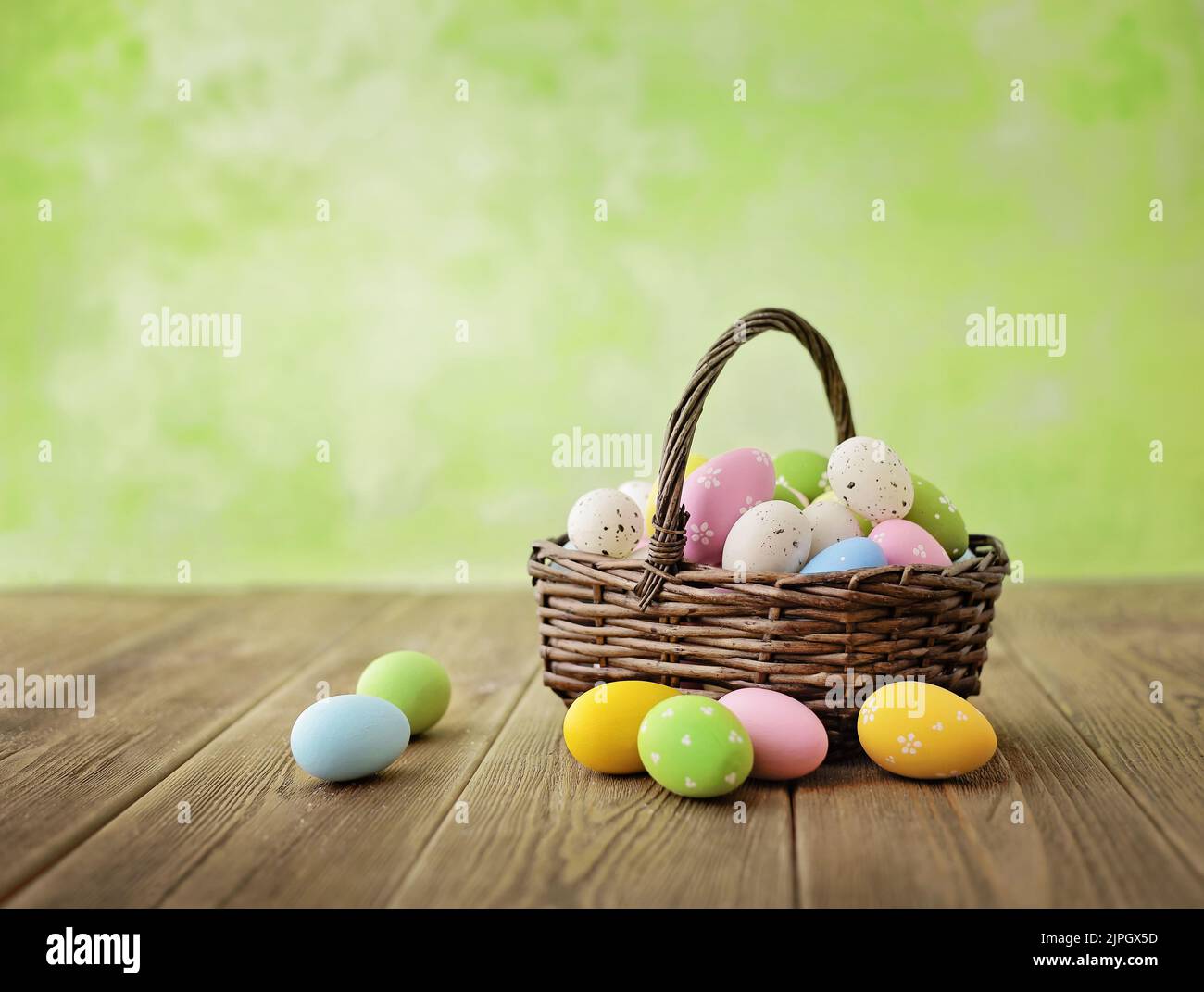 easter nest, easter decoration, easter basket, easters, easter decorations, easter baskets Stock Photo