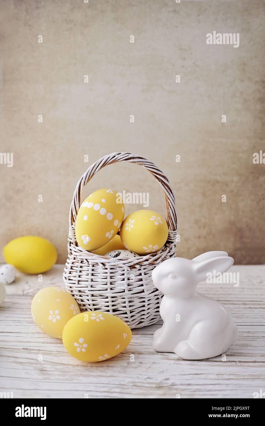 easter, easter bunny, easter basket, easters, easter bunnies, easter baskets Stock Photo