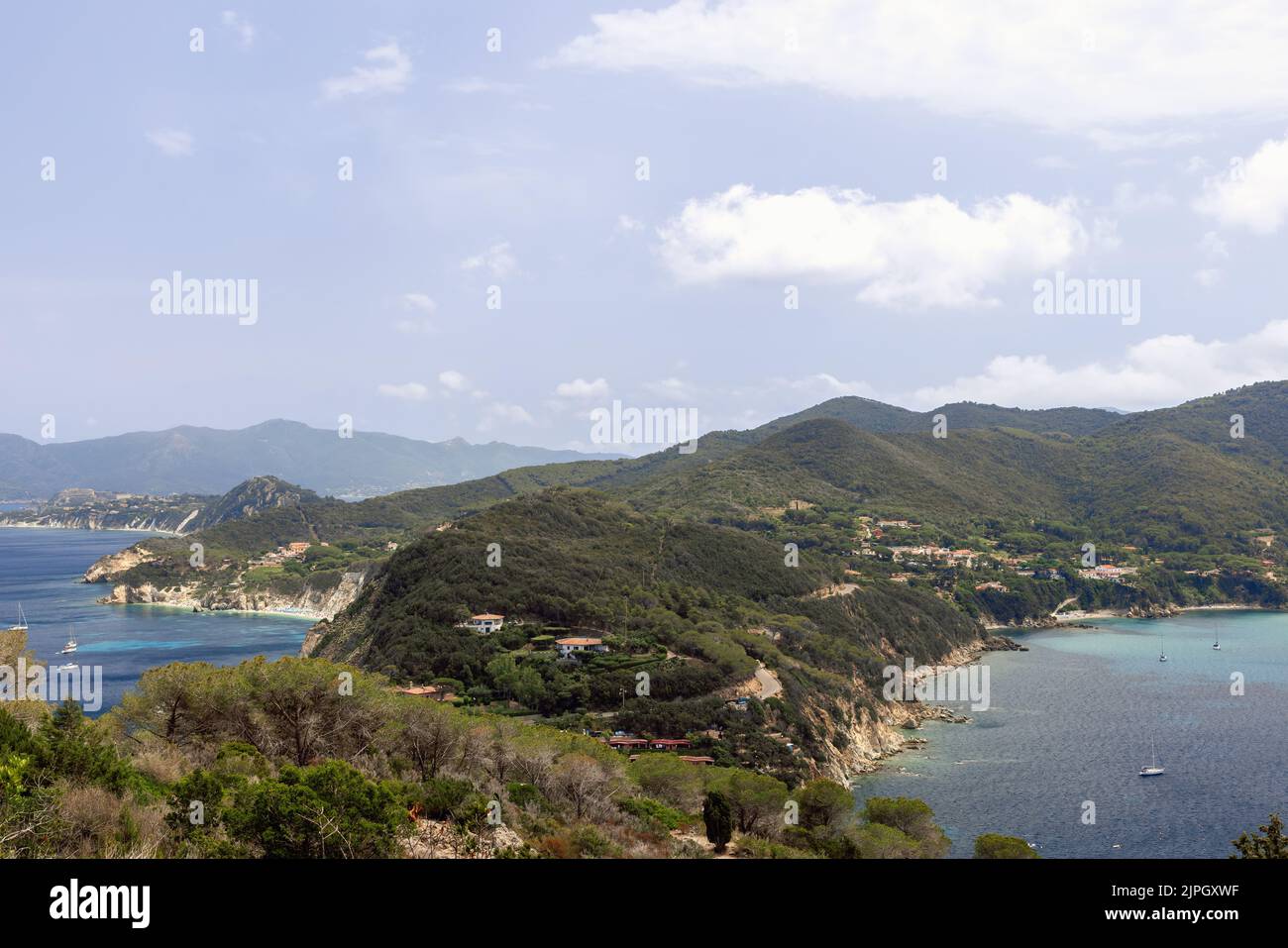 Samson's Beach (Spiaggia di Sansone) a picturepostcard swathe of