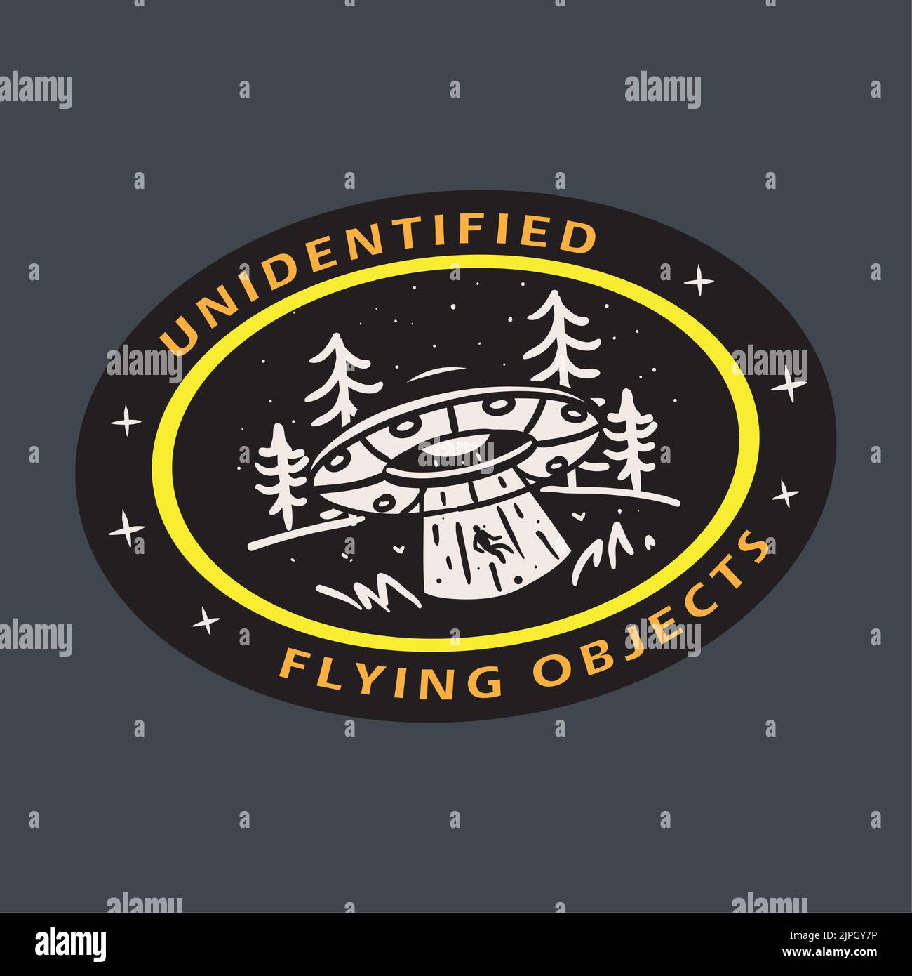 space abduction UFO Stock Vector Image & Art - Alamy
