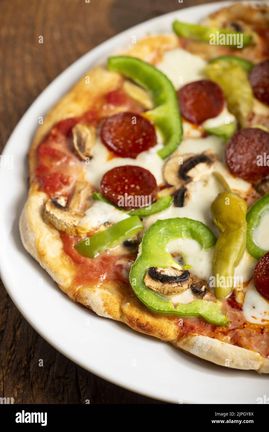 pepperoni, pizza, pepperonis, pizzas Stock Photo Alamy