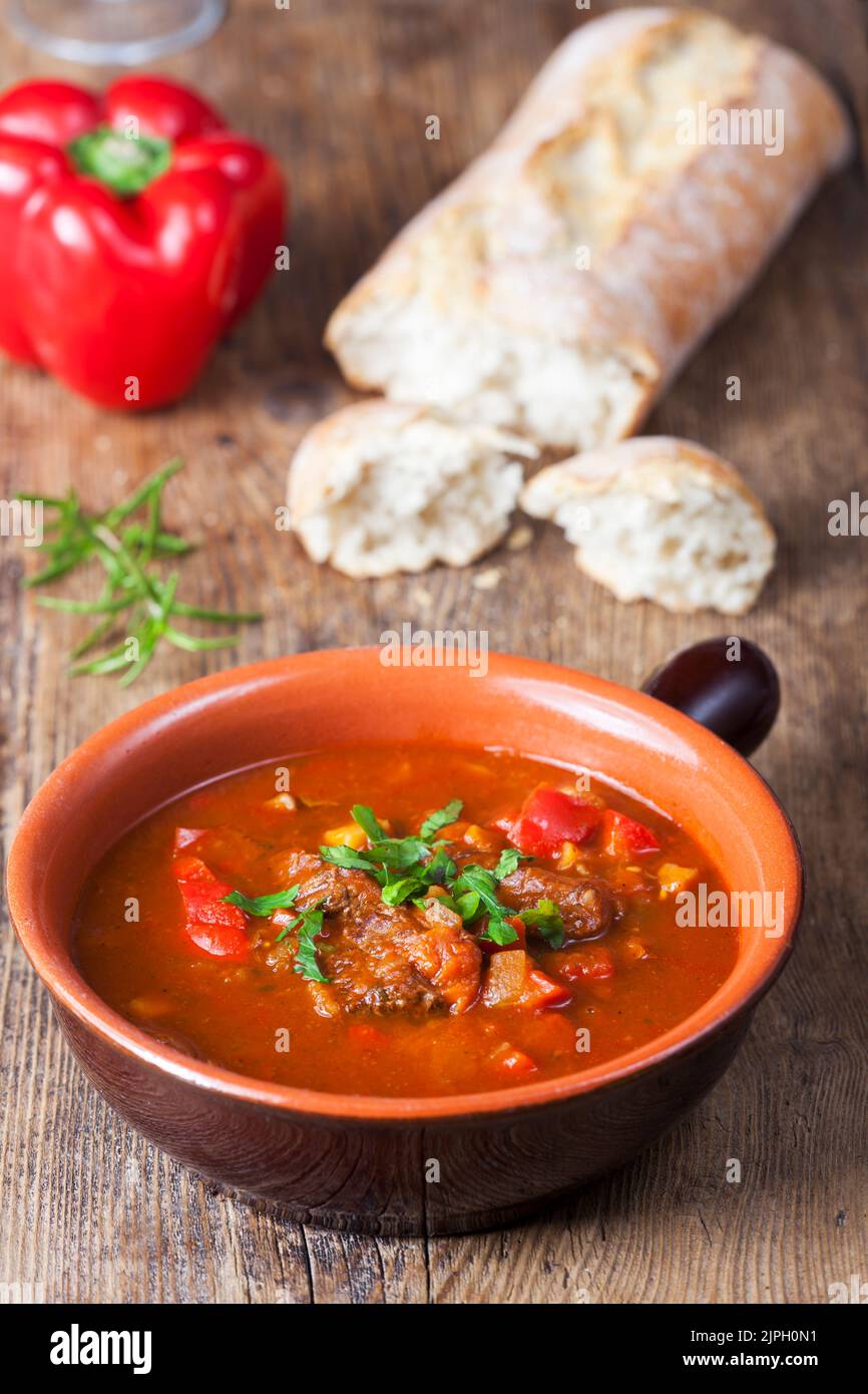 stew, goulash, stews, goulashs Stock Photo - Alamy