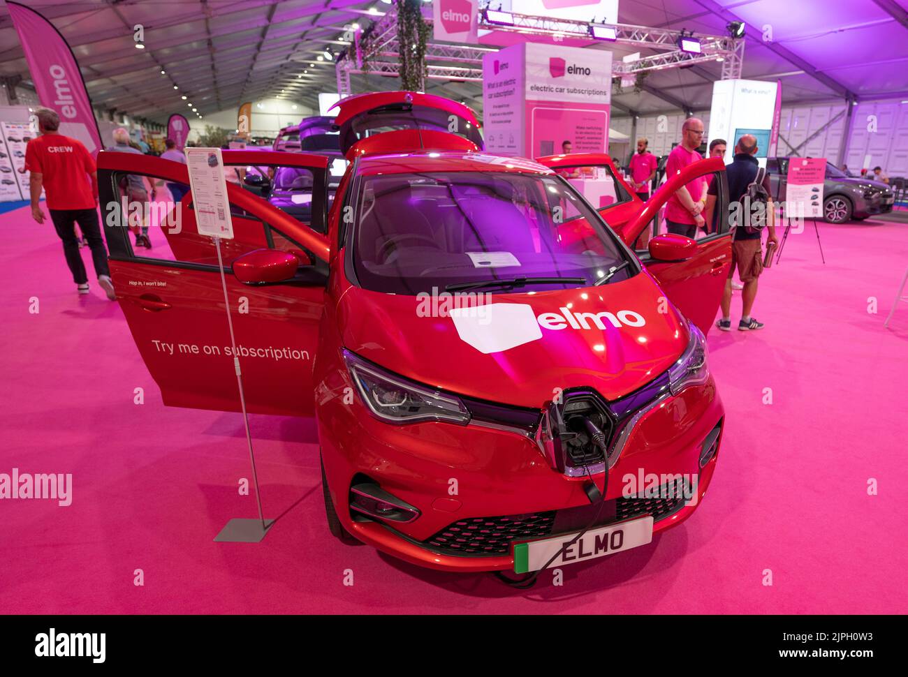 Electric car monthly driving subscriptions hires stock photography and