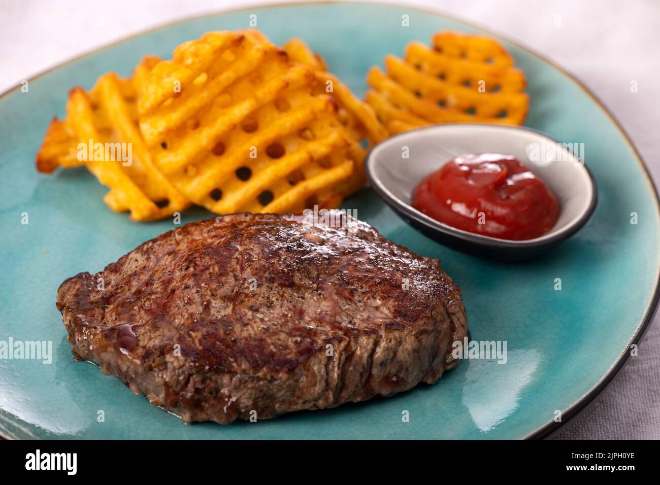 grooved, ketchup, beef steak, grooveds, ketchups, beef steaks Stock