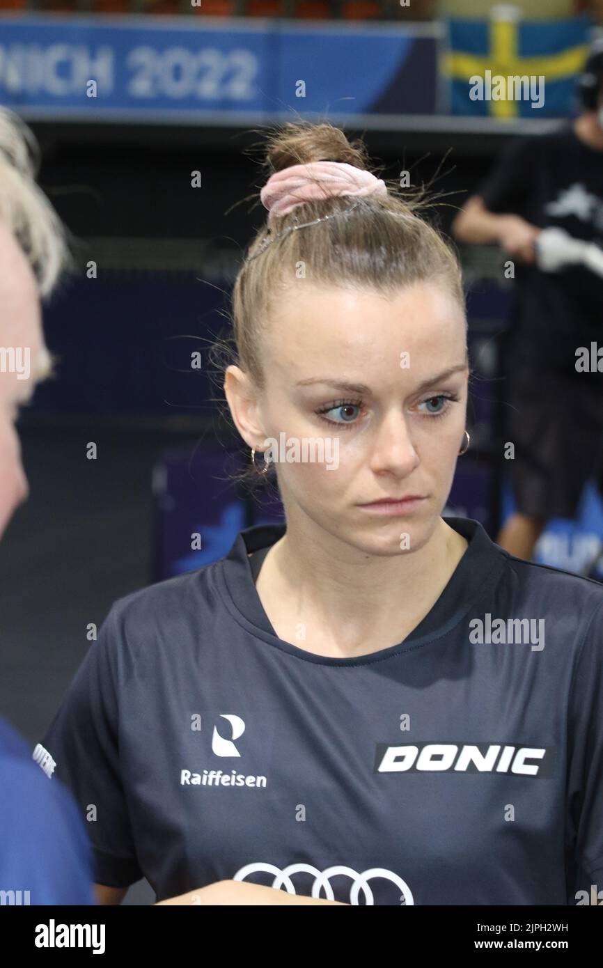 MUNICH, Germany, 18. AUGUST 2022 TABLE TENNIS Day 8 European
