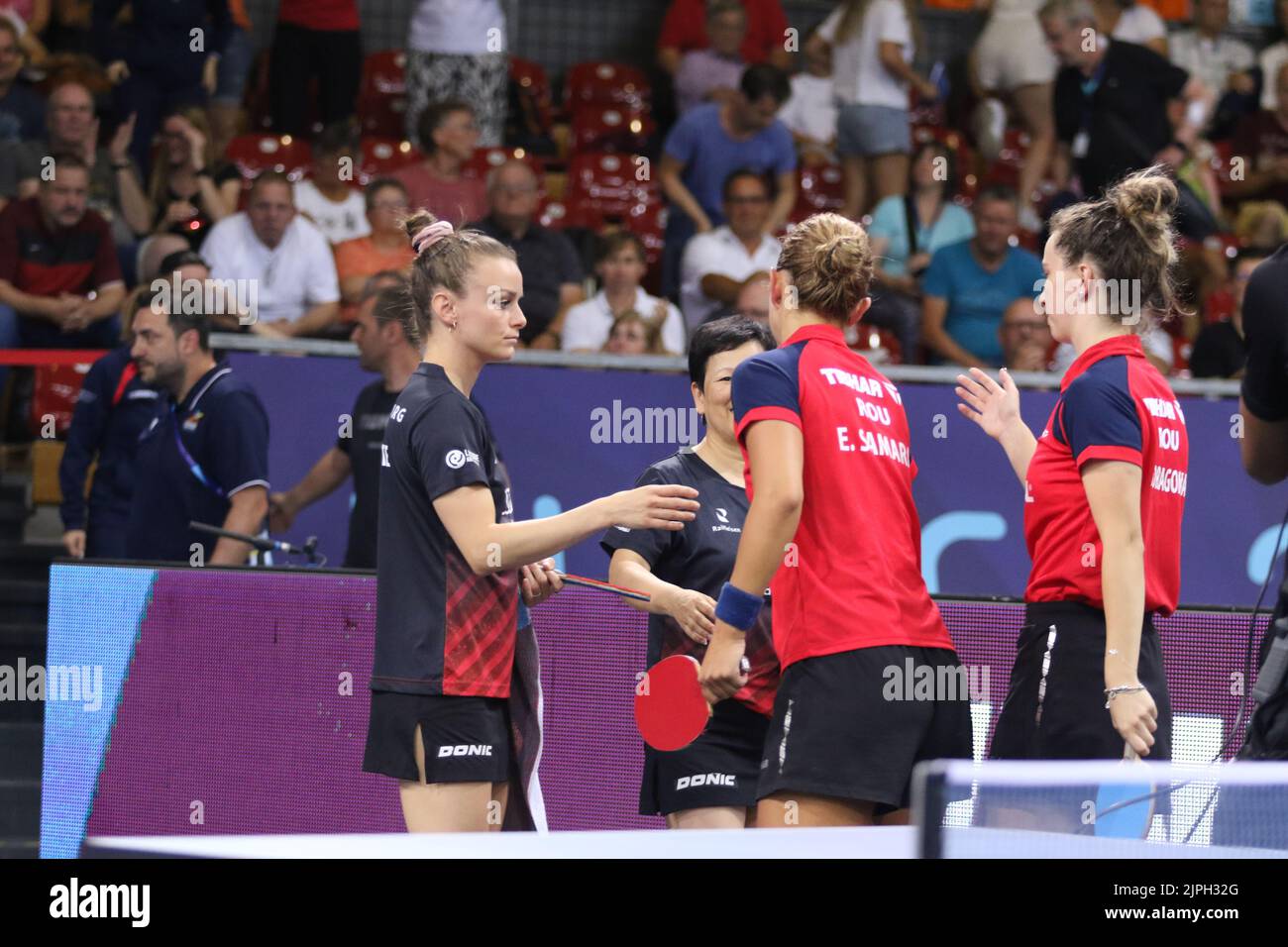 MUNICH, Germany, 18. AUGUST 2022 TABLE TENNIS Day 8 European