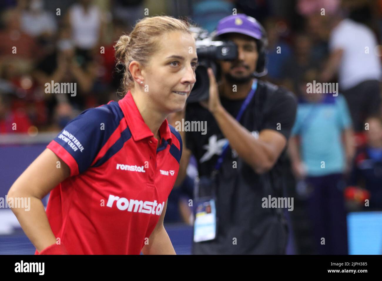 Munich, Germany . 18th Aug, 2022. MUNICH, Germany., . TABLE TENNIS