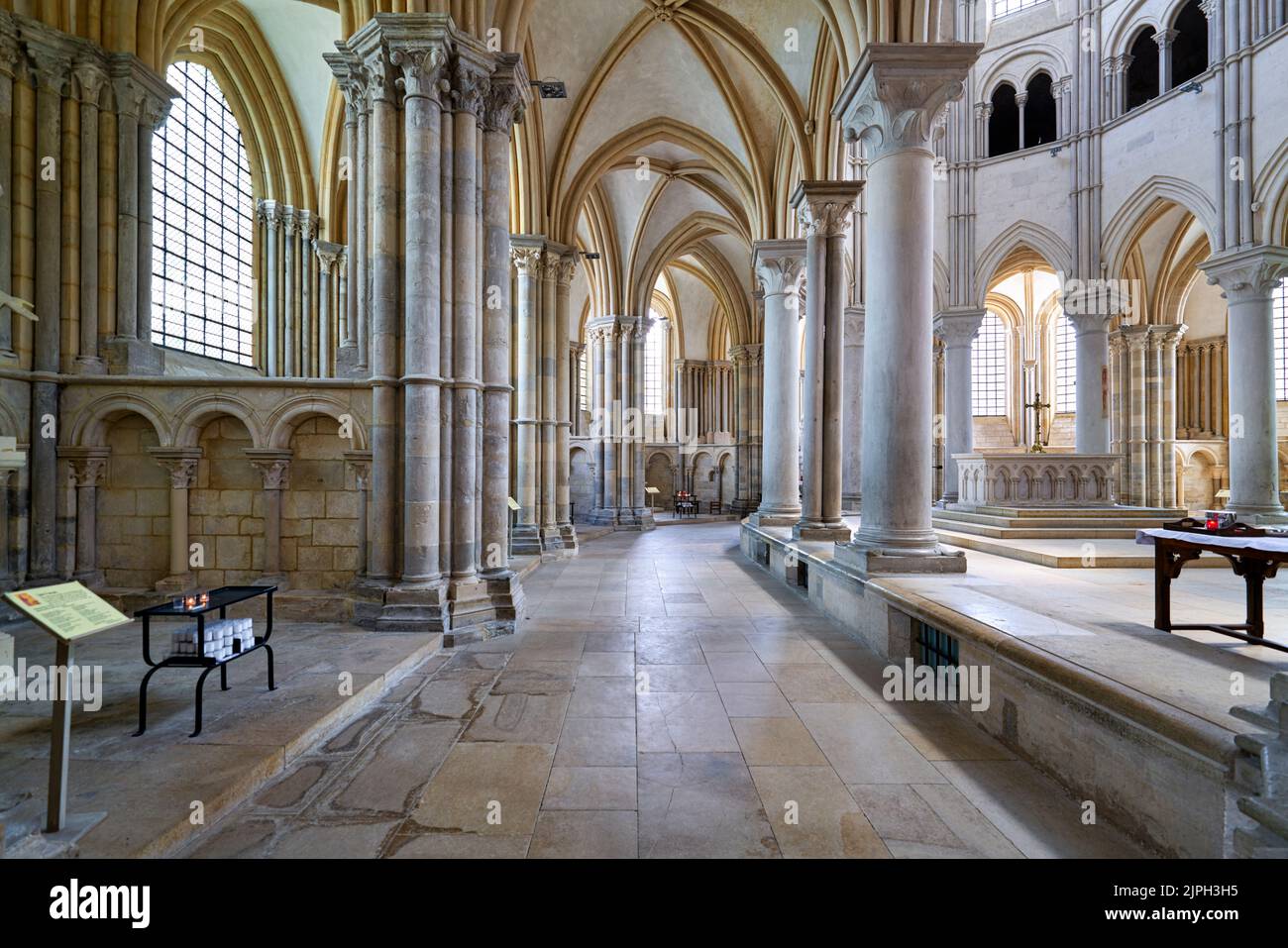 Vezelay Abbey. Bourgogne France. Stock Photo