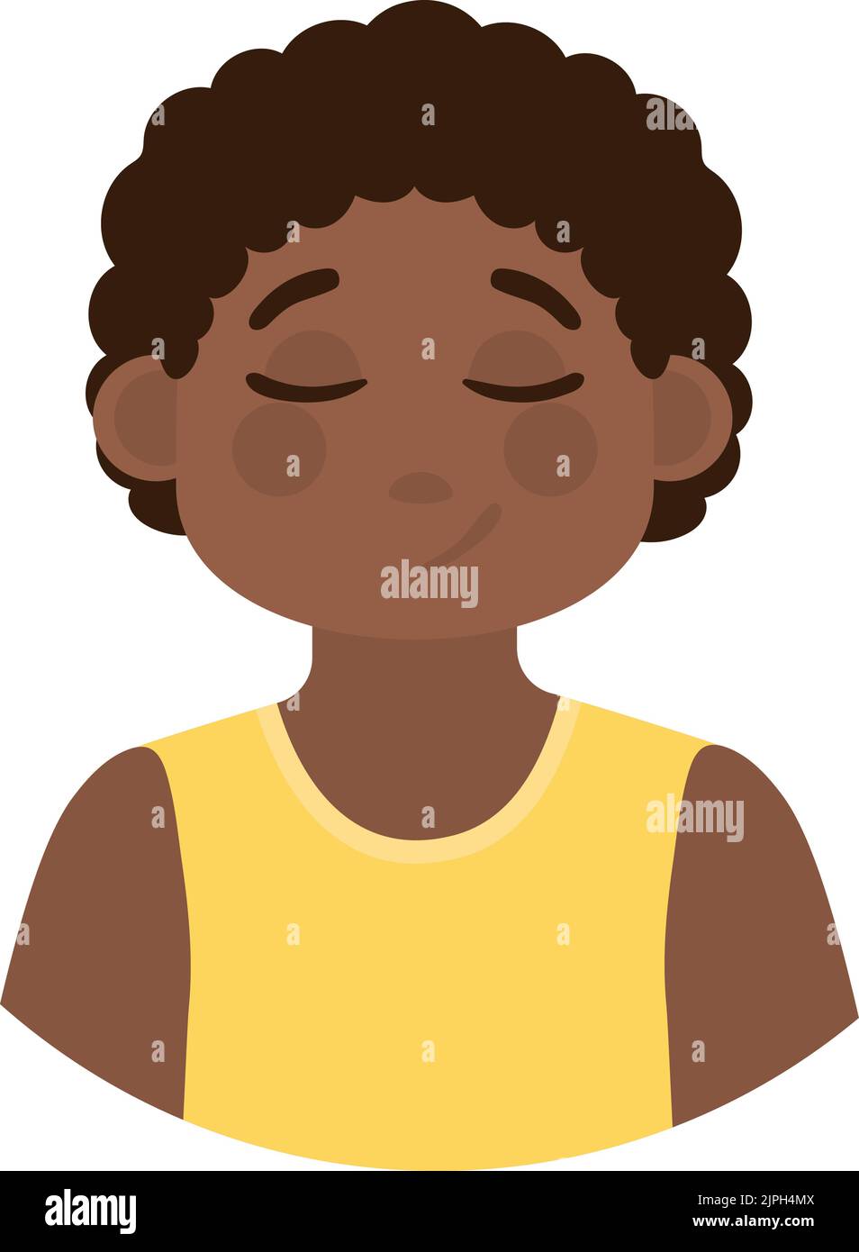 afro american boy Stock Vector Image & Art - Alamy