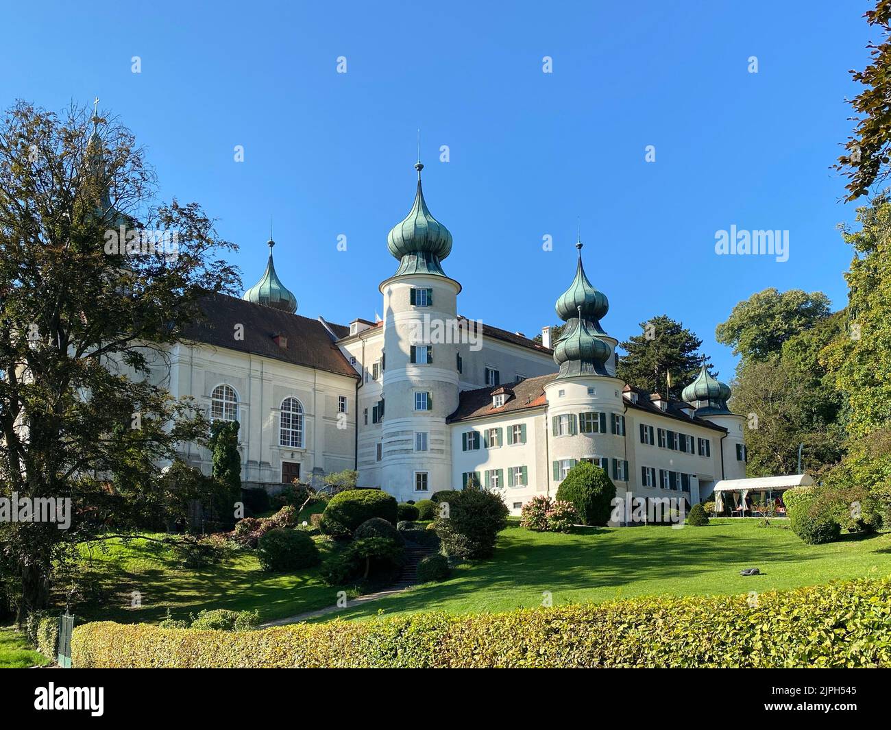 lower austria, castle artstetten, lower austrias Stock Photo