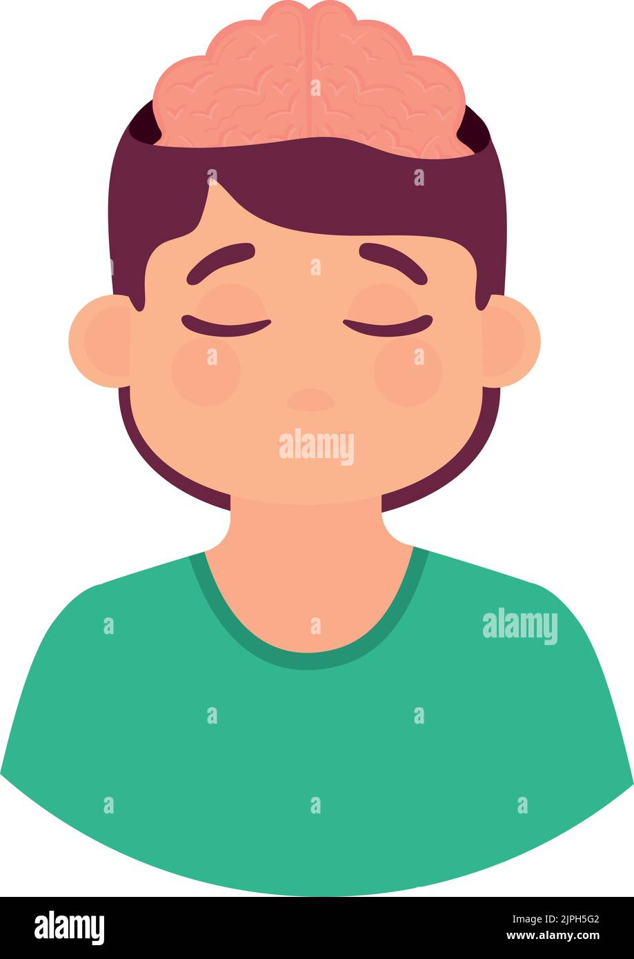 Mental Health Male Brain Think Stock Vector Image Art Alamy mental-health-male-brain-think-stock-vector-image-art-alamy